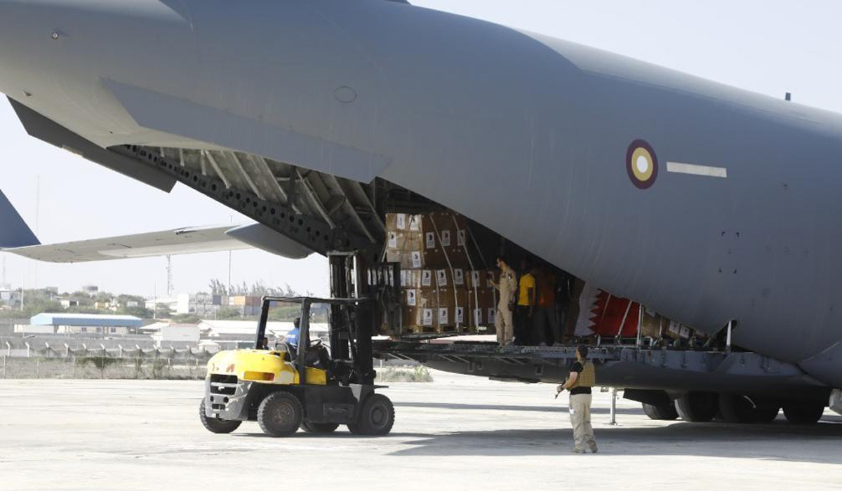 Qatari Aid Arrives in Somalia to Tackle Drought